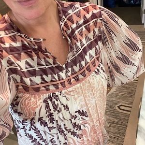 NWT Miranda Peasant Blouse